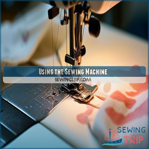 Using the Sewing Machine