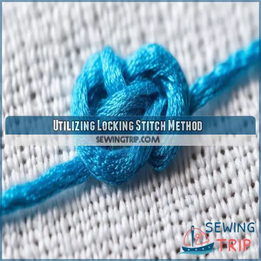 Utilizing Locking Stitch Method