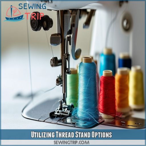 Utilizing Thread Stand Options