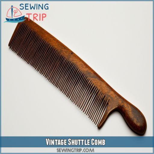 Vintage Shuttle Comb