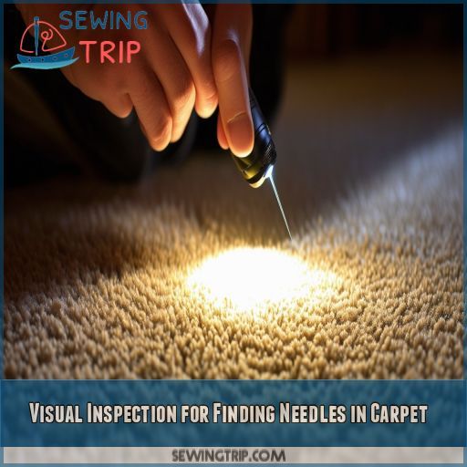 Visual Inspection for Finding Needles in Carpet