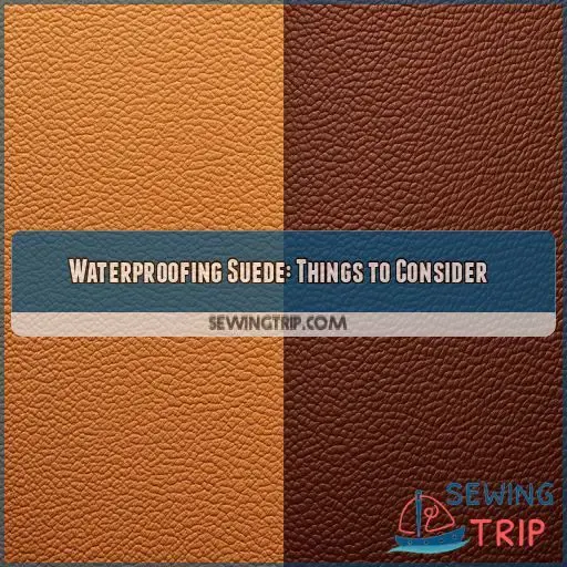 Waterproofing Suede: Things to Consider