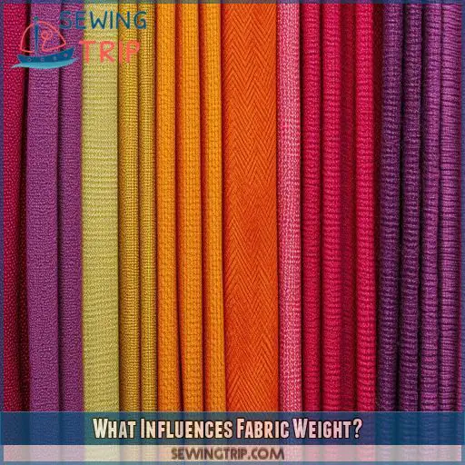 What Influences Fabric Weight