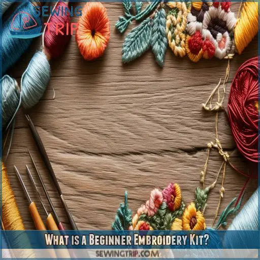 What is a Beginner Embroidery Kit