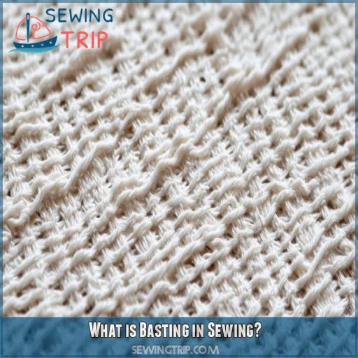 What is Basting in Sewing