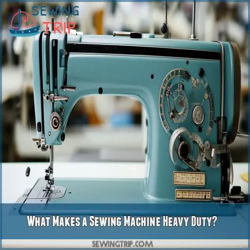 What Makes a Sewing Machine Heavy Duty