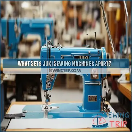 What Sets Juki Sewing Machines Apart