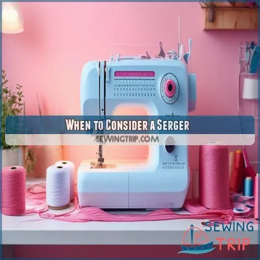 When to Consider a Serger