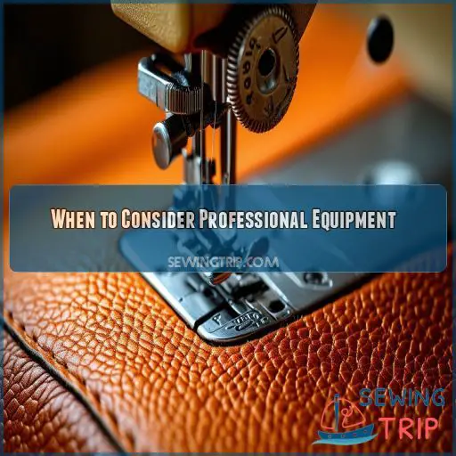 When to Consider Professional Equipment