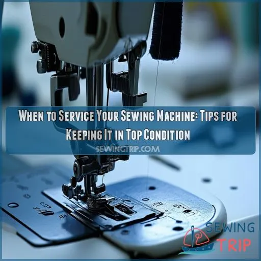 when to service your sewing machine