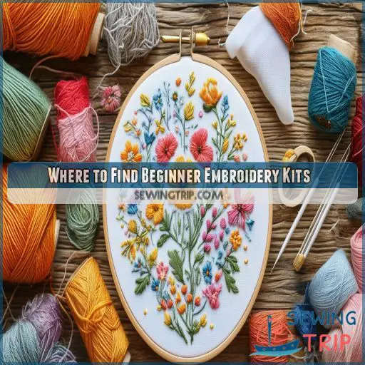 Where to Find Beginner Embroidery Kits