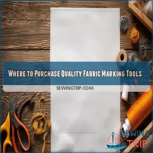 Where to Purchase Quality Fabric Marking Tools