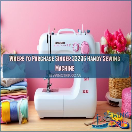 Where to Purchase Singer 3223G Handy Sewing Machine