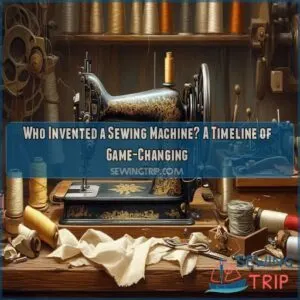 who invented a sewing machine