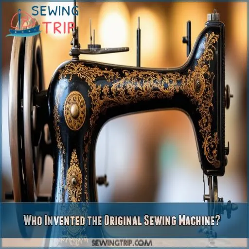 Who Invented the Original Sewing Machine