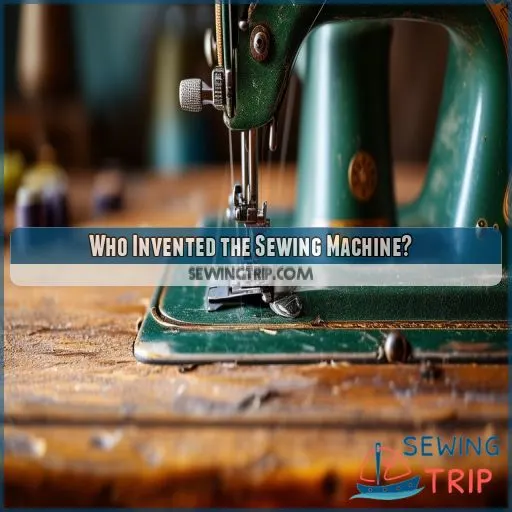 Who Invented the Sewing Machine