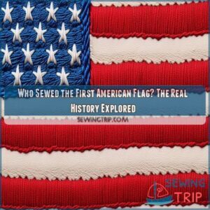 who sewed the first american flag
