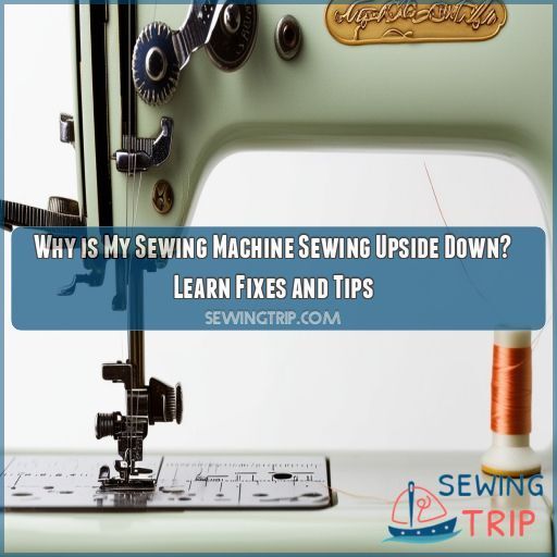 Why is My Sewing Machine Sewing Upside Down? Learn Fixes and Tips