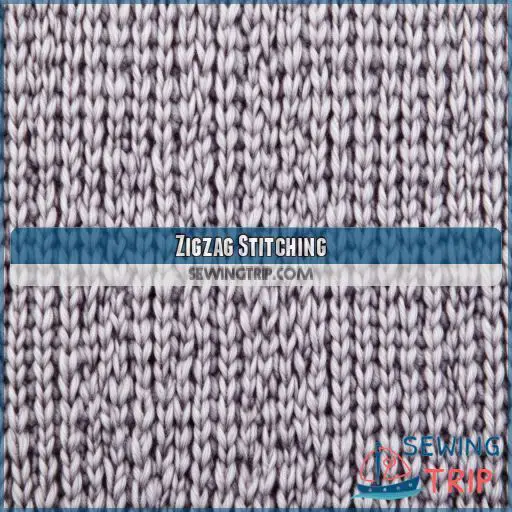 Zigzag Stitching Zigzag Stitching