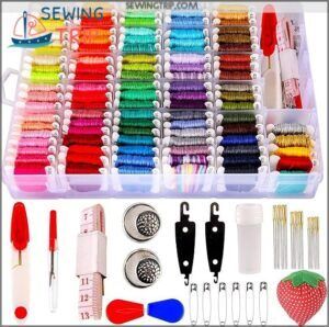 Top 10 Thread Sets for Embroidery: Materials, Types & Storage 7 200pcs+ Embroidery Floss kit, Friendship B07ZVL2FFK