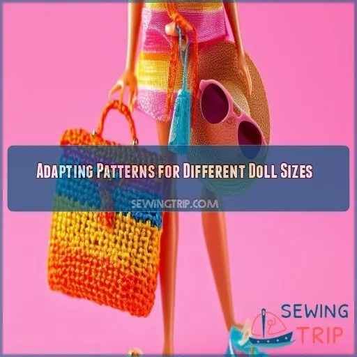 Adapting Patterns for Different Doll Sizes