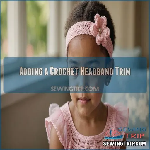 Adding a Crochet Headband Trim