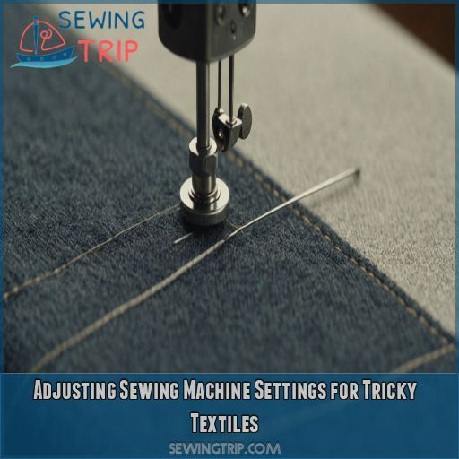 Adjusting Sewing Machine Settings for Tricky Textiles