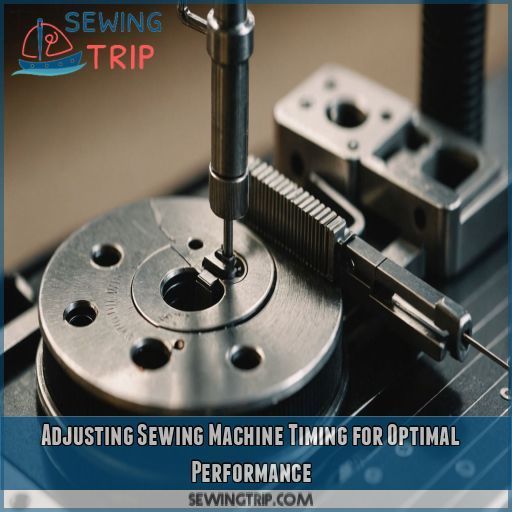 Adjusting Sewing Machine Timing for Optimal Performance