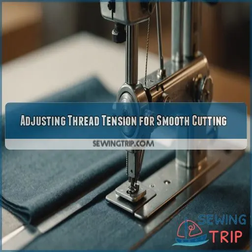 Adjusting Thread Tension for Smooth Cutting