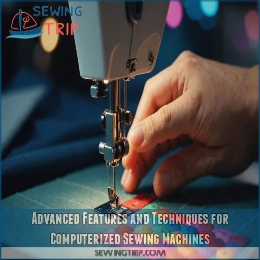 Advanced Features and Techniques for Computerized Sewing Machines