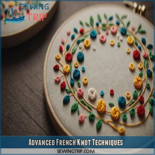 Advanced French Knot Techniques