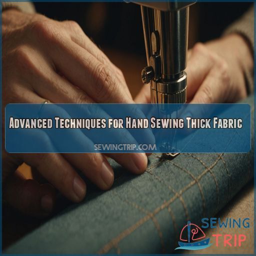 Advanced Techniques for Hand Sewing Thick Fabric