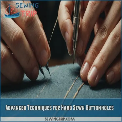 Advanced Techniques for Hand Sewn Buttonholes