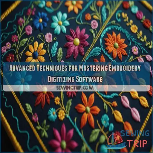 Advanced Techniques for Mastering Embroidery Digitizing Software