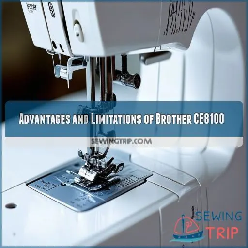 Advantages and Limitations of Brother CE8100