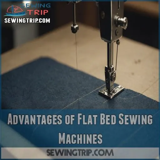 Advantages of Flat Bed Sewing Machines