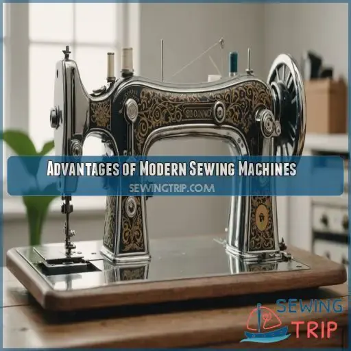 Advantages of Modern Sewing Machines