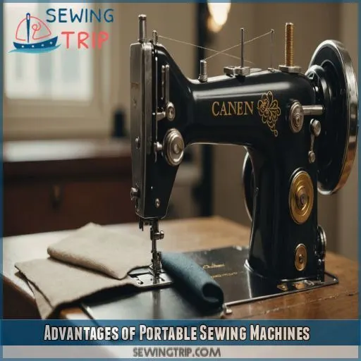 Advantages of Portable Sewing Machines