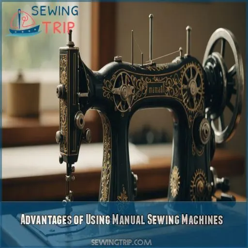 Advantages of Using Manual Sewing Machines