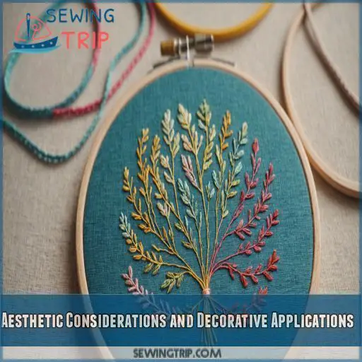 Aesthetic Considerations and Decorative Applications Aesthetic Considerations and Decorative Applications