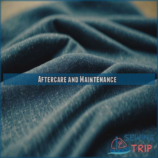 Aftercare and Maintenance