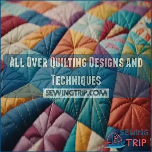 All Over Quilting Designs and Techniques