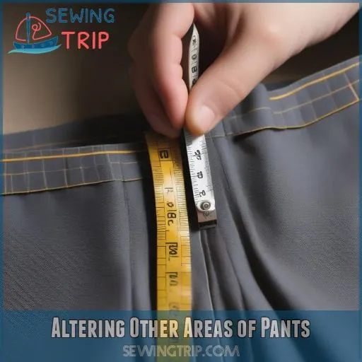 Altering Other Areas of Pants