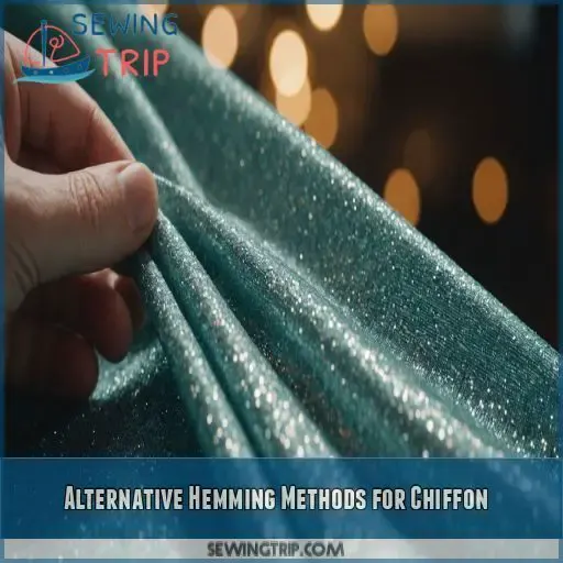 Alternative Hemming Methods for Chiffon