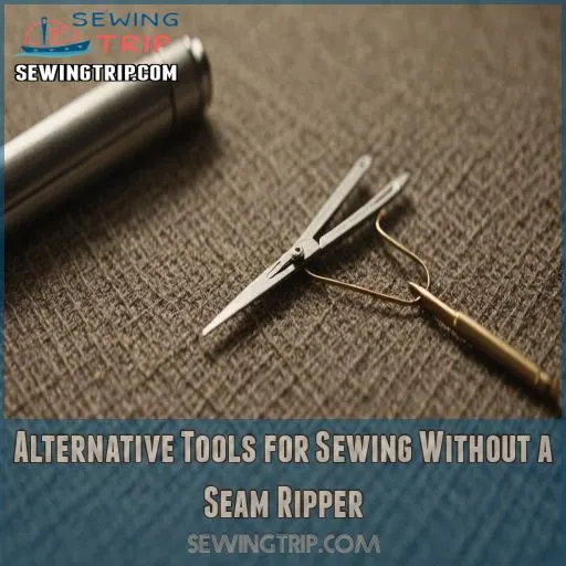 Alternative Tools for Sewing Without a Seam Ripper