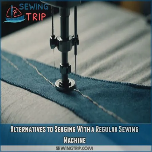 Alternatives to Serging With a Regular Sewing Machine