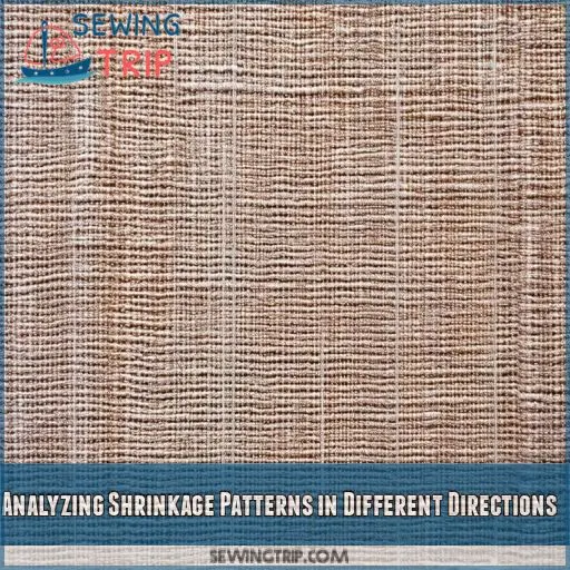 Analyzing Shrinkage Patterns in Different Directions