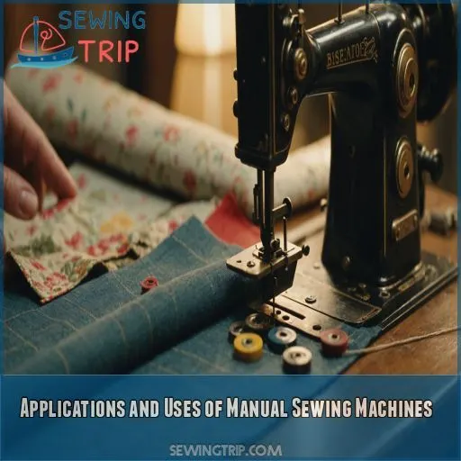 Applications and Uses of Manual Sewing Machines