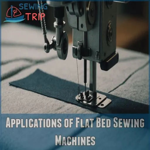 Applications of Flat Bed Sewing Machines