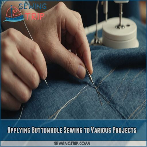 Applying Buttonhole Sewing to Various Projects